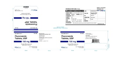 Fluconazole Outer Carton Label 150mg 12 Cards x 1 tablets Rev 0714.jpg Carton 150mg Fluconazole - Fluconazole Outer Carton Label 150mg 12 Cards x 1 tablets Rev 0714